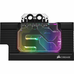 Воден блок за видео карта Corsair Hydro XG7 RGB за RTX 2070 Series Founders Edition                          