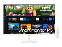 Монитор SAMSUNG M5 32inch Smart VA FHD 16:9 60Hz 250cd/m2 4ms HDMI DP 2x5W White