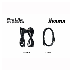 Монитор IIYAMA E1980S-B1, 19 inch, TN panel, 1280x1024, 5:4, 250 cd/m2, 1000:1, 3ms, 75Hz, HDMI, DP, Speakers, Tilt, VESA 100, Black