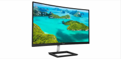 Монитор Philips 272E1CA/00 27 inch VA panel, Curved monitor, FlickerFree, 16:9, 1920x1080, 4ms, 250cd/m2, 3000:1, VGA, HDMI, Displayport, speakers