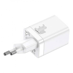 Зарядно устройство Baseus Super Pro USB-A към USB-C 30W CCSUPP-E02 - бяло