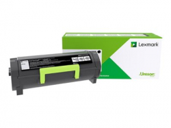 LEXMARK 502UE toner cartridge black standard capacity 20.000 pages 1-pack                          