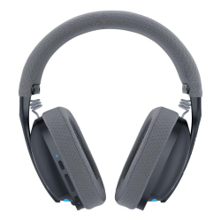 Геймърски слушалки Redragon Skuld Pro H878BG с кабел и безжична Bluetooth подсветка - черни