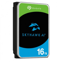 SEAGATE Surveillance Video Optimized AI Skyhawk 16TB HDD SATA 6Gb/s 512MB cache 3.5inch CMR Helium