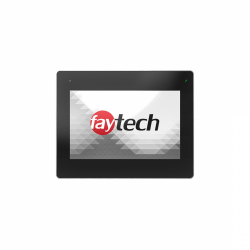 Тъч компютър Faytech 1010502572 FT101X6211EIP69KHB, 10.1 inch, 16:10, AG, 1280 x 800, 1000cd/m2, 1000:1, PCAP touch, Intel Atom EHL-X6211E, 8GB, 128GB, IP69K DC-IN, IP69K USB, IP69K LAN, IP69K COM, Speakers, WiFi, 9-36V, OB, Full IP69K, Black