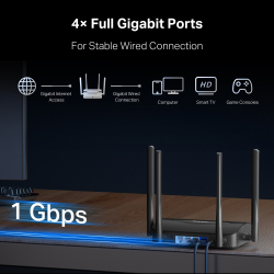 2-лентов Wi-Fi 7 рутер Mercusys MR25BE BE3600