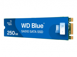 WD Blue SA510 SSD 250GB M.2 2280 SATA III 6Gb/s internal single-packed POWERED BY SANDISK
