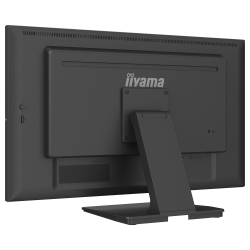 Монитор IIYAMA T2752MSC-B1, 27", IPS panel, Anti-Fingerprint, 7H, 16:9, 10-points PCAP touch, FHD 1920x1080, 400cd/m2, 1000:1, 5ms, 60Hz, OSD key lock, Flicker free, Blue light reducer, HDMI, DP, 2x USB, Mini jack, Speakers, Tilt, VESA 100, Black