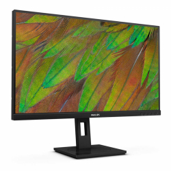 Монитор Philips 27B1U3900/00, 27", IPS W-LED panel, AG, 16:9, 4K UHD 3840x2160, 350cd/m2, 1000:1, 4ms, 60Hz, sRGB, Flicker Free, SmartImage, EasyRead, 2x HDMI, DP, USB-C, LAN, 3x USB, HBR3, Audio out, Speakers, MultiView, PD up to 90W, HAS, Swivel, Tilt, Pivot, VESA 100, Black