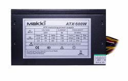 Makki Захранване PSU ATX-500W MAKKI-ATX-500-B-PCIE                          