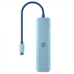 VCom докинг станция Docking Station Type-C 6-in-1 - CUE55 - PD3.0 100W, LAN 1000Mbps, HDMI, USB3.0 x 3