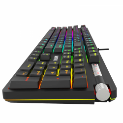 Marvo механична клавиатура Gaming Keyboard Mechanical KG948 - 108 keys, RGB, Macros, Blue switches
