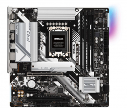 B760M PRO RS/D4 - ASROCK MB Desktop B760M Pro RS (S1700, 4x DDR4, 2x PCIe 4.0 x16, 1x PCIe 4.0 x1, 1x Hyper M.2 PCIe Gen4x4, 4x SATA3, 2x USB-C, 5x USB 3.2, 6x USB 2.0, 1x RJ-45 2.5GB, 1x HDMI, 1x DP, 7.1 HD Audio, micro ATX
