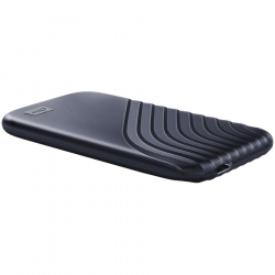 WD My Passport SSD 2TB Midnight Blue Cross Compatible USB 3.2 Gen-2 and USB-C 1050MB/s Read 1000MB/s Write PC Mac Compatiable