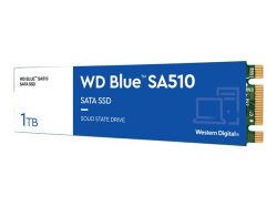 WD Blue SA510 SSD 1TB M.2 2280 SATA III 6Gb/s internal single-packed POWERED BY SANDISK