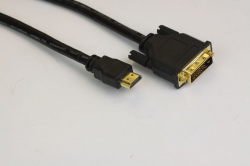 VCom Кабел DVI 24+1 Dual Link M / HDMI M - CG481G-5m                          