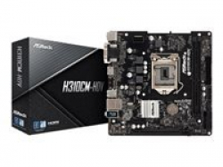 ASROCK Main Board Desktop H310CM-HDV (S1151, 2xDDR4,1xPCIe x16,1xPCI Ex1, 4 SATA3 ,GLAN,VGA,DVI,HDMI,USB 3.1 ) mATX retail