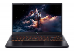 Лаптоп Acer Nitro V 15, ANV15-52-59ZT, Intel Core i5-13420H (8C/12T, up to 4.7GHz, 12MB), 15.6" FHD IPS (1920x1080), 165Hz, 16GB DDR5 (1 Slot free), 512GB PCIe NVMe SSD, NVIDIA GeForce RTX 3050 6GB GDDR6, Wi-Fi AX, BT 5.2, HD Cam, KB Backlight, No OS, Obsidian