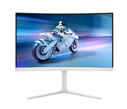 Монитор Philips 27M2C5501, 27" Curved 1500R, Fast VA, WLED, 2560x1440@@180Hz, 1ms GtG, 0.5ms MPRT, 300cd m/2, 5000:1, Mega Infinity DCR, Adaptive Sync, FlickerFree, LowBlue Mode, Tilt, Height Adjust, Swivel, 2xHDMI, DP