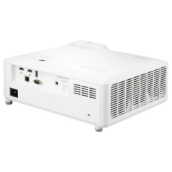Проектор ViewSonic LS901HD, 3rd gen. Laser Phosphor, DLP, 0.65” DMD chip, 16:9, FHD 1920x1080, 6000AL, F=2.3-3.0, f=17.63 -27.9mm, Optical zoom 1.7x, Throw distance 0.80-13.55m, 2x HDMI, USB-A, Audio out, RS232, LAN, Speakers, Keystone correction, 360° projection, White