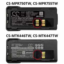 Батерия за радиостанция Motorola APX2000, DP2400, XPR 7350  Liion  7,4V 2200mA Cameron Sino