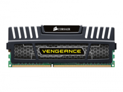 CORSAIR DDR3 1600MHz 8GB DIMM Unbuffered 10-10-10-27 Vengeance Black Heatspreader Supports Core i7 1.5V Black heatspreader