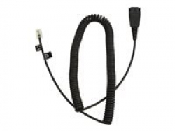 JABRA QD to RJ10 coiled 0.5-2meters Siemens compatibility