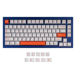 Капачки за механична клавиатура Keychron Orange 92-Keycap Set PBT Dye-Sub US Layout                          