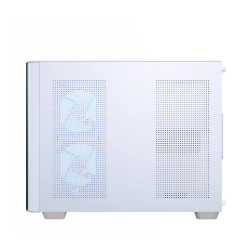 AeroCool кутия Case mATX - P300C-G-WT-v1 - 3 x 120 mm Infinity Mirror A-RGB