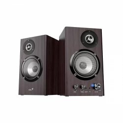Genius тонколони Speakers 2.0 - SP-HF1812BT - 50W RMS, Bluetooth 5.3, Dark Brown