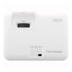 Проектор ViewSonic LSD500HD, Laser Phosphor, FHD 1920x1080, 5500AL, 3M:1, Throw ratio: 1.13-1.47, Optical zoom: 1.3X, Throw distance: 0.75 - 9.76m, 2x HDMI, RS232, LAN, USB-A, Audio out, Speaker, H/V Keystone, 360° projection, White
