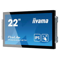 Тъч Монитор IIYAMA TF2234MC-B7X 21.5 inch Open Frame, 10-point Multi-Touch Projective Capacitive, IPS LED, 1920x1080, 305cd/m2, 8ms, HDMI, VGA, DisplayPort