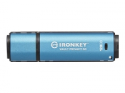 KINGSTON 128GB IronKey Vault Privacy 50 USB AES-256 Encrypted FIPS 197