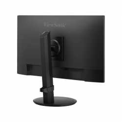 Монитор ViewSonic VA2408-HDJ, 23.8", IPS panel, 16:9, AG, FHD 1920x1080, 250cd/m2, 1300:1, 100Hz, 5ms, Flicker-Free, Eye ProTech+, VGA, HDMI, DP, Audio out, HAS, Swivel, Tilt, Pivot, VESA 100, Black