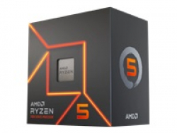 AMD CPU Desktop Ryzen 5 6C/12T 7600 (5.2GHz Max, 38MB,65W,AM5) box, with Radeon Graphics and Wraith Stealth Cooler