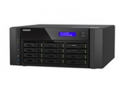 QNAP TS-h1290FX-7302P-128G 12 Bay U.2 NVMe PCIe Gen4 x4 all-flash desktop NAS AMD EPYC 16-core 7302P 128GB RDIMM ECC DDR4