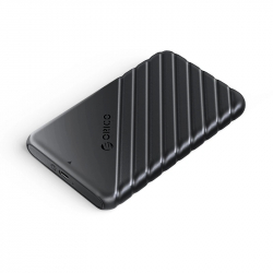 Orico външна кутия за диск Storage - Case - 2.5 inch USB-C Black - 25PW1C-C3-BK