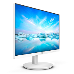 Монитор Philips 271V8AW/00, 27" IPS WLED panel, Anti-Glare, 16:9, FHD 1920x1080, 4ms, 75Hz, 250cd/m2, 1000:1, Flicker-free, Low Blue Mode , sRGB, VGA, HDMI, Audio In/Out, Speakers, Tilt, VESA 100, White