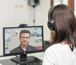Уеб камера с микрофон LOGITECH C505e