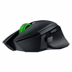 Razer Basilisk V3 X HyperSpeed, wireless gaming mouse with Bluetooth connection, Razer Chroma RGB, Razer 5G Advanced 18K DPI Optical Sensor, 18000 DPI, Mechanical Mouse Switches Gen-2, 100% PTFE feet, 110 g