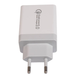 Makki бързо зарядно Fast Charger - QC3.0+3xUSB 30W White - MAKKI-QC48W4