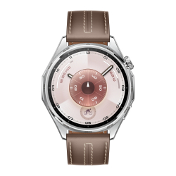 Смартчасовник Huawei Watch GT6, Atum-B19L, Grey Leather + Huawei FreeBuds SE 3 ULC-CT020 Black