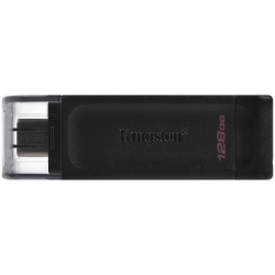 KINGSTON 128GB USB-C 3.2 Gen1 DataTraveler 70                          