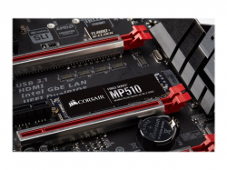 CORSAIR Force MP510 240GB SSD, M.2 2280, PCIe Gen3 x4, Read/Write: 3100 / 1050 MB/s, IOPS: 180K/240K