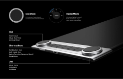 Графичен дисплей таблет HUION Inspiroy Dial 2, 5080 LPI, Черен