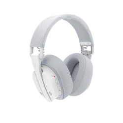 Геймърски слушалки Redragon Luce H888W с кабел и безжична Bluetooth връзка - бели