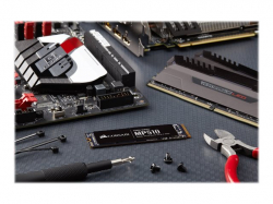 Corsair Force MP510 series NVMe PCIe M.2 SSD 960GB; Up to 3,480MB/s Sequential Read, Up to 3,000MB/s Sequential Write; Up to 280K IOPS Random Read, Up to 700K IOPS Random Write