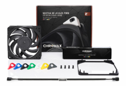 Noctua Вентилатор Fan 120mm NF-A12x25-PWM chromax.black.swap