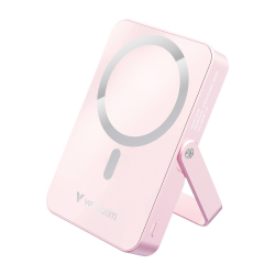 Verbatim Charge "n" Go Power Bank with Stand Magnetic Wireless 10000mAh Pink