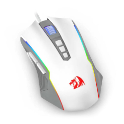 Геймърска мишка Redragon Ranger Basic M910H с RGB осветление - бяла
